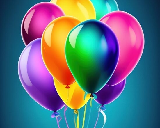 Ai Concept Art Generator, Oxygen, Balloon, Birthday, Celebration, Party