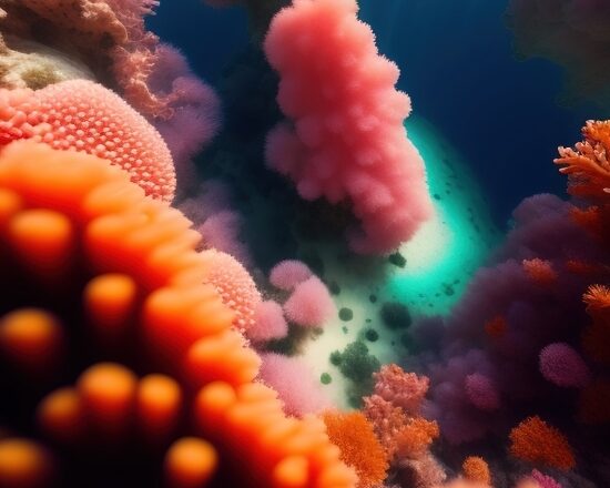 Ai From Photo, Polyp, Coelenterate, Invertebrate, Underwater, Coral