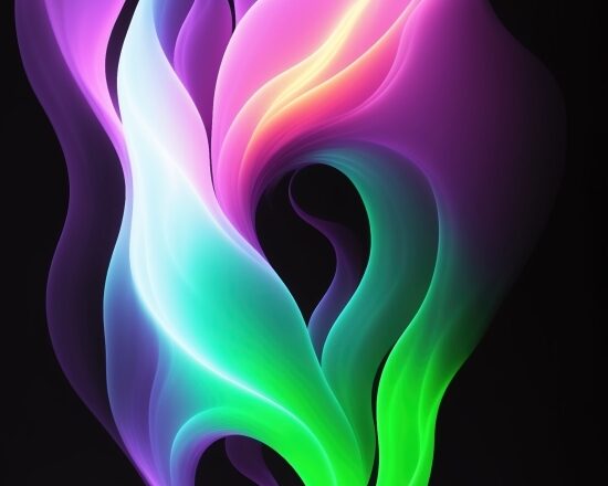 Ai Generated Cover Art, Smoke, Plasma, Fractal, Light, Graphic