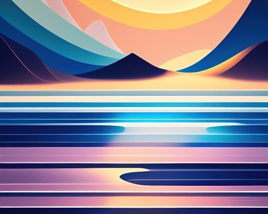 Ai Illustration, Design, Wallpaper, Art, Pattern, Light