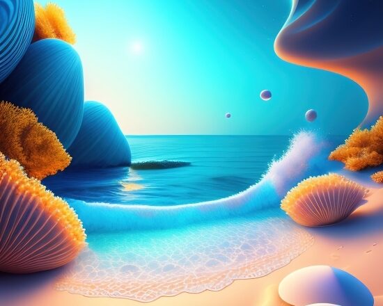 Ai Making Pictures, Sea, Wave, Design, Art, Body Of Water