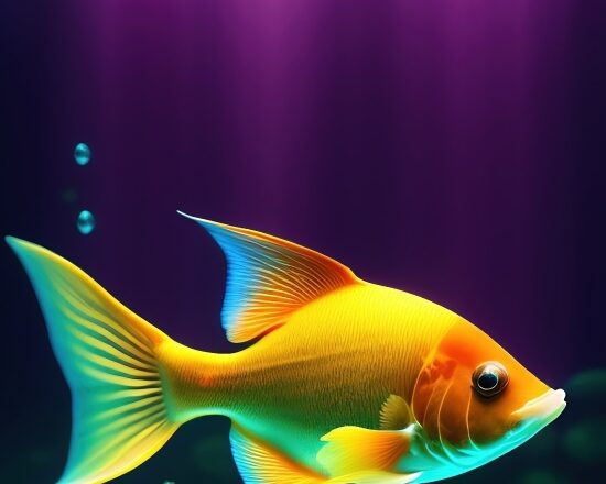 Ai That Makes Pictures, Goldfish, Aquarium, Seawater, Fish, Water