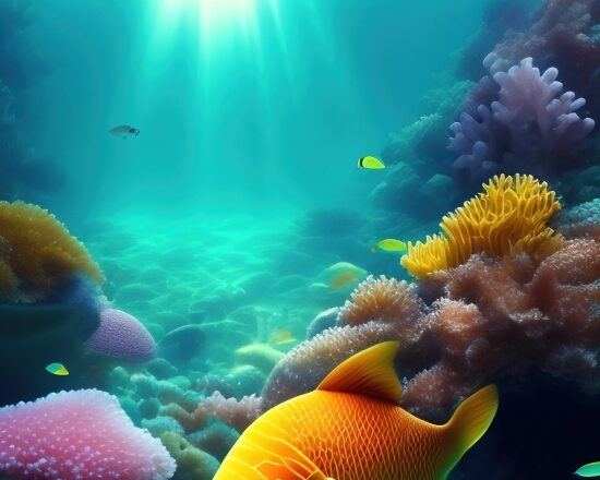 Best Ai Photo Generator, Anemone Fish, Reef, Underwater, Coral, Sea