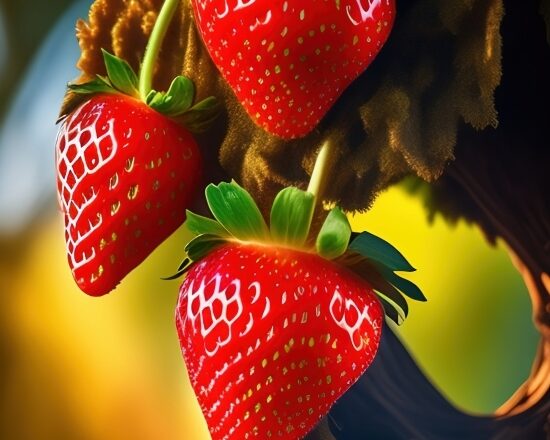 Create Picture Ai, Strawberry, Berry, Fruit, Edible Fruit, Food