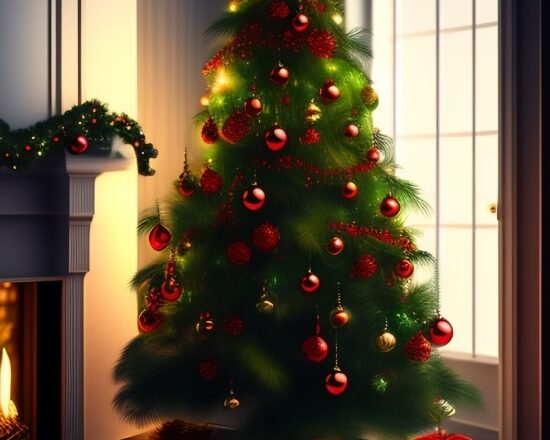 Decoration, Tree, Room, Holiday, Home, Decorated