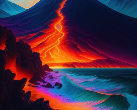 Dream By Wombo Picture, Laser, Canyon, Digital, Ravine, Art