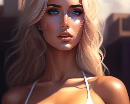 Free Ai Generator Art, Hair, Attractive, Model, Sexy, Portrait