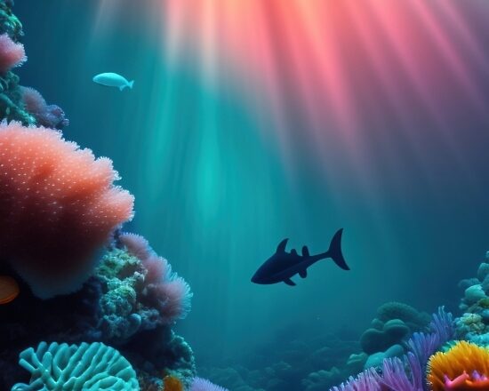 Image Resolution Enhancer Free, Sea, Seawater, Underwater, Fish, Coral