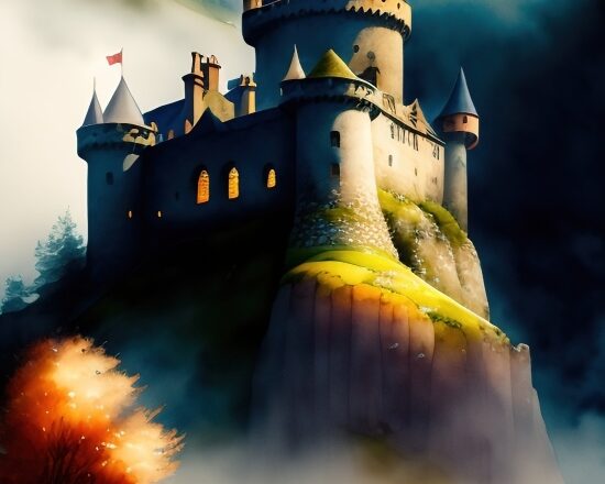 Online Ai Art Creator, Castle, Palace, Fortification, Architecture, Defensive Structure