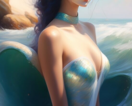 Paintings Created By Ai, Maillot, Bikini, Sexy, Attractive, Swimsuit