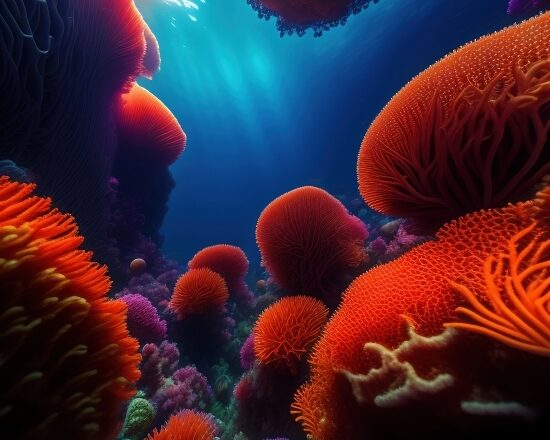 Stable Diffusion V1 5, Reef, Anemone Fish, Underwater, Coral, Coral Reef