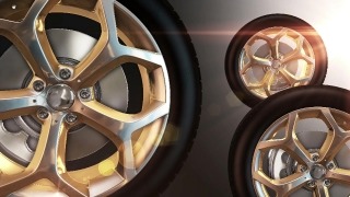 Background Stock Video, Wheel, Car Wheel, Reel, Machine, Tire