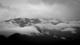 Free Airplane Stock Footage, Range, Mountain, Sky, Clouds, Volcano