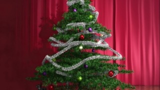 Free Motion Background, Decoration, Tree, Holiday, Winter, Ornament