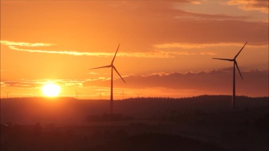 Free Video No Copyright, Turbine, Wind, Sky, Electricity, Energy