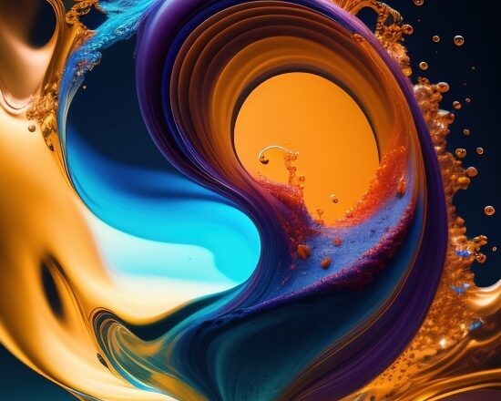 Ai Generated Illustrations, Art, Swirl, Design, Graphic, Fractal