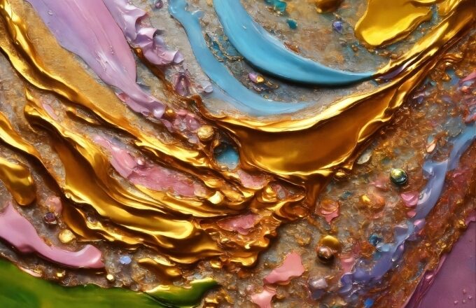 Art Paint, Art, Natural Material, Paint, Painting, Closeup