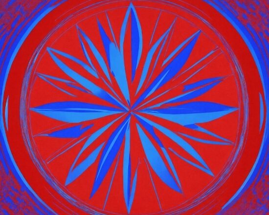 Art, Symmetry, Electric Blue, Circle, Pattern, Rectangle