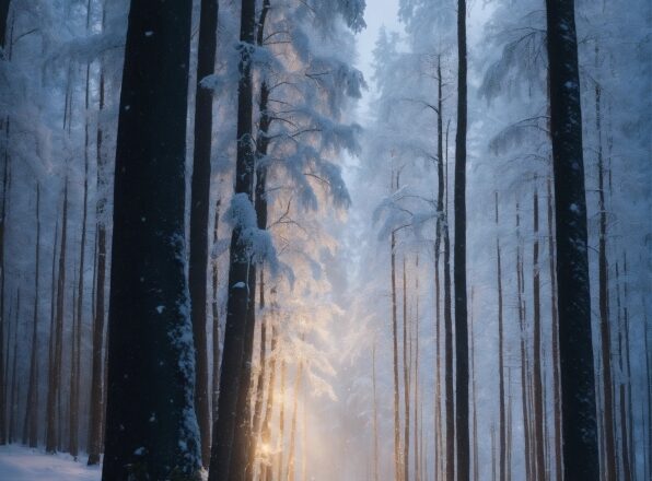 Atmosphere, Plant, Snow, Sky, Nature, Natural Environment