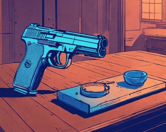 Blue, Wood, Trigger, Window, Art, Gas