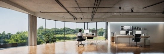 Building, Plant, Table, Chair, Shade, Interior Design