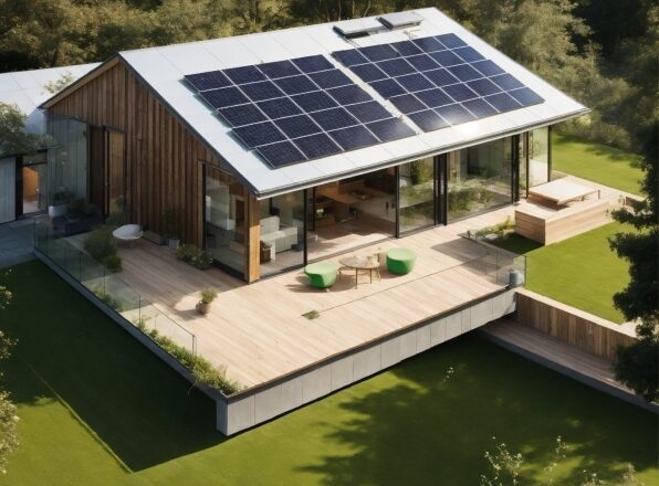 Building, Water, Solar Panel, Solar Power, Solar Energy, Window