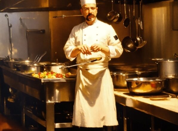 Chefs Uniform, Chef, Food, Chief Cook, Kitchen, Cuisine