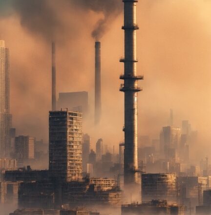 Cloud, Sky, Atmosphere, Building, Electricity, Pollution