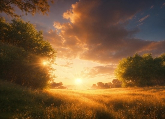 Cloud, Sky, Atmosphere, Plant, Afterglow, Natural Landscape