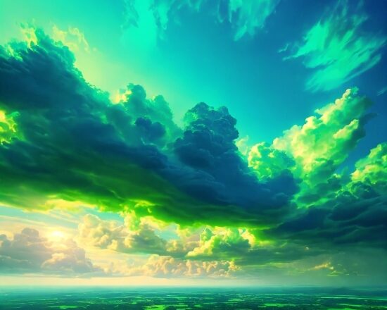 Cloud, Sky, Water, Atmosphere, Green, Nature