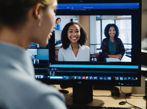 Computer, Personal Computer, Smile, Computer Monitor, Peripheral, Computer Keyboard