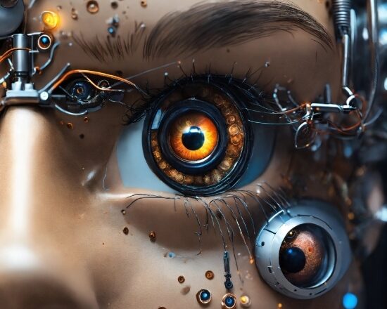 Eye, Eyelash, Iris, Art, Cg Artwork, Painting