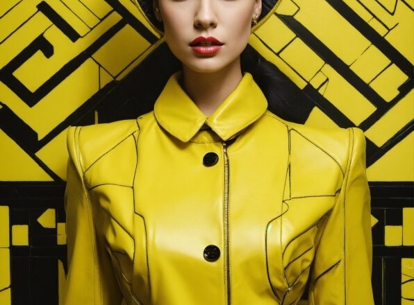 Fashion, Sleeve, Yellow, Collar, Fashion Design, Beauty