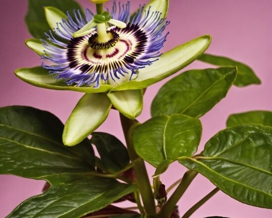 Flower, Plant, Purple Passionflower, Petal, Green, Purple