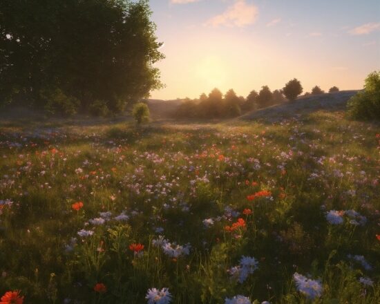 Flower, Sky, Cloud, Plant, Plant Community, Ecoregion