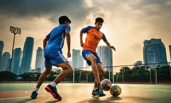 Footwear, Sky, Shoe, Shorts, Cloud, Sports Equipment