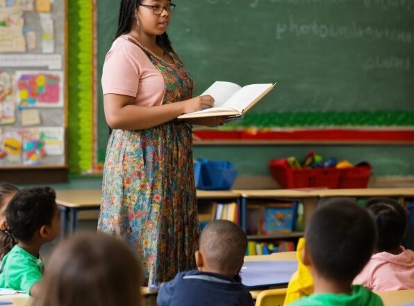 Green, Table, Chair, Adaptation, Teacher, T-shirt