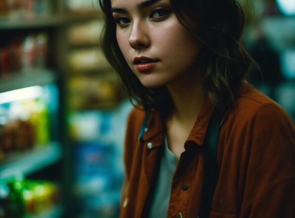 Lip, Flash Photography, Sleeve, Black Hair, Shelf, Blazer