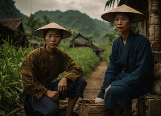 Plant, Hat, Temple, Headgear, Adaptation, Farmer