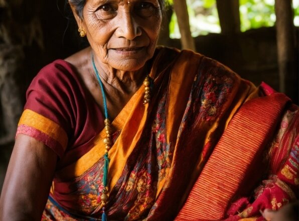 Plant, Temple, Happy, Sari, Adaptation, Tree