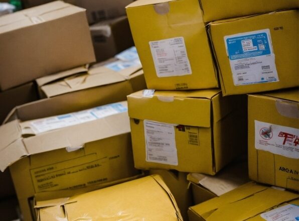 Shipping Box, Packing Materials, Package Delivery, Yellow, Relocation, Carton