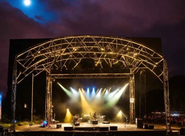 Sky, Atmosphere, Building, Cloud, Concert, Electricity