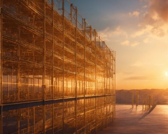 Sky, Cloud, Water, Mesh, Dusk, Wire Fencing