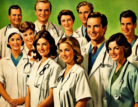 Smile, Sleeve, Happy, Stethoscope, Service, Team