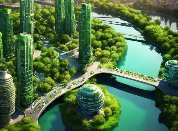 Water, Water Resources, Plant, Daytime, Skyscraper, Green