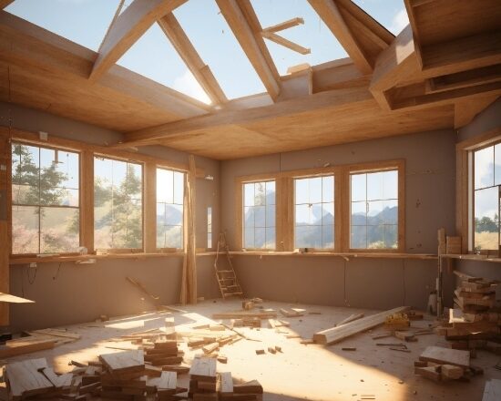 Window, Property, Light, Building, Sky, Wood