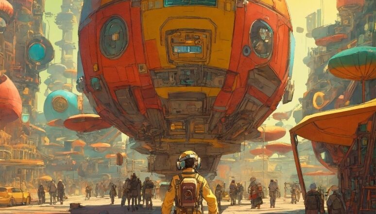 World, Vehicle, Balloon, Orange, Mirror, Mode Of Transport