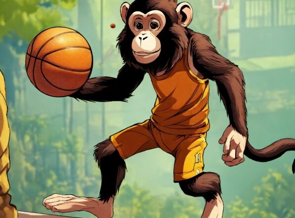 Basketball, Cartoon, Art, Ball, Painting, Happy