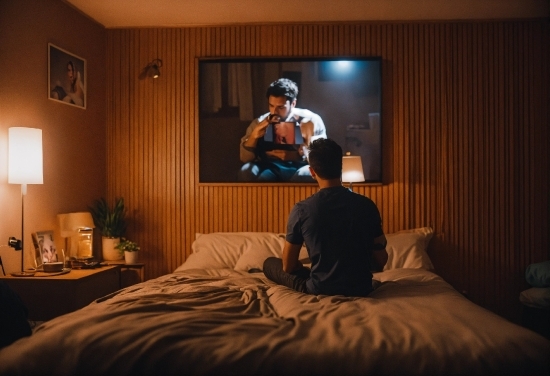 Building, Comfort, Lamp, Wood, Picture Frame, Houseplant