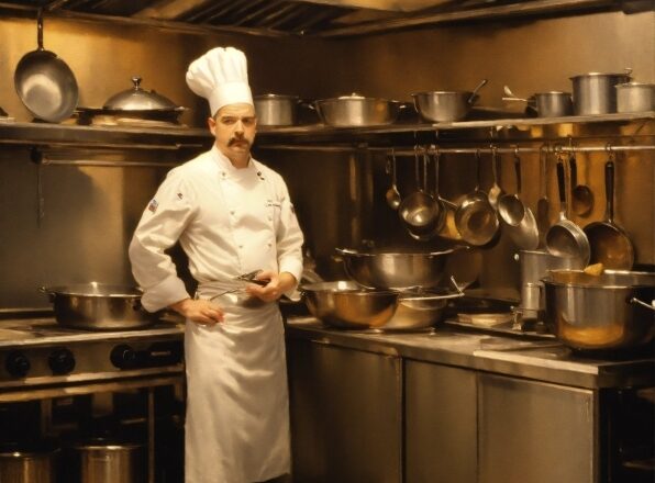 Chefs Uniform, Kitchen, Chef, Countertop, Cooking, Cuisine